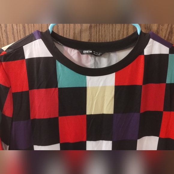 Shein checkered dress - XL - Picture 4 of 11